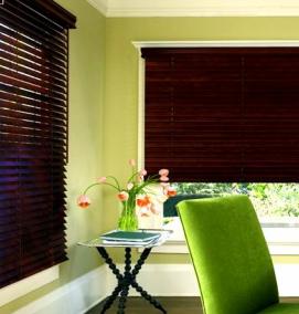 Бамбуковые жалюзи на окна - вариант 1