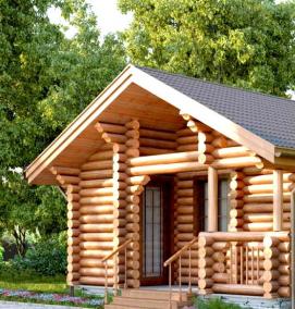 Банный сруб - модель 1