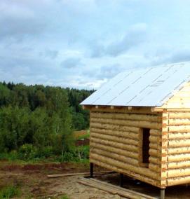 Банный сруб - модель 4