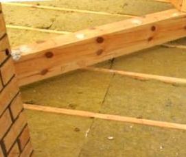 Базальтовая вата для сауны - вариант 3