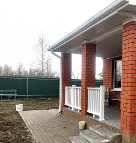 Белая входная группа - модель 4