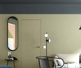 Бело-голубой ламинат - модель 2