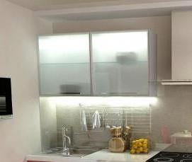 Бело-серая столешница - вариант 1