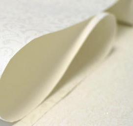 Белые бумажные обои - тип 3