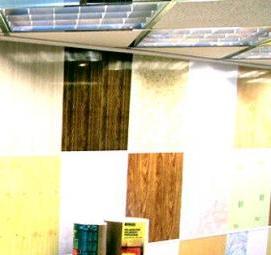 Белые панели пвх для потолка - вариант 4