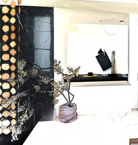 Белый глянцевый керамогранит - вариант 2