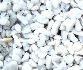 Белый мраморный щебень - тип 1