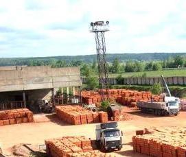 Белый полнотелый кирпич - модель 2