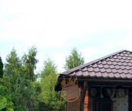 Беседка из дерева с барбекю - тип 3