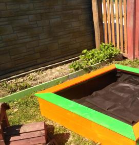 Беседка песочница - модель 3