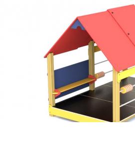 Беседка песочница - модель 2