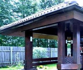 Беседка зимняя и летняя - тип 2