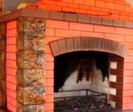 Беседки для дачи с мангалом застекленные - модель 1