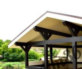 Беседки из бруса большие - тип 2