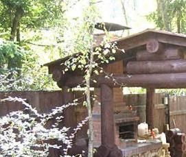 Беседки из цилиндрического бруса - модель 3