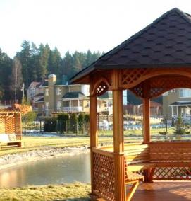 Беседки из дерева - вариант 1