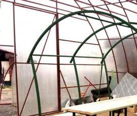 Беседки из металла профиля - тип 3