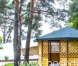 Беседки из мини бруса - тип 3