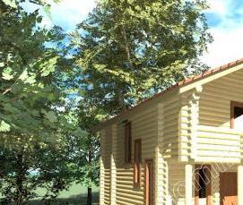 Беседки из проф бруса - модель 2