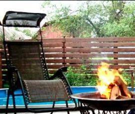 Беседки качалки для дачи - модель 3