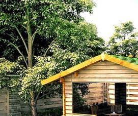 Беседки садовые для дачи деревянные - модель 3