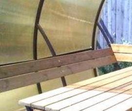 Беседки семейные из поликарбоната - вариант 2