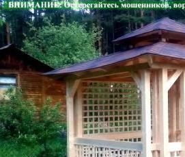 Беседки японские деревянные - тип 3