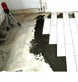 Бесшовная укладка керамогранита на пол - вариант 4