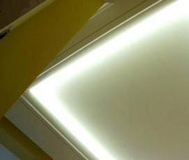 Бесшовные тканевые натяжные потолки - тип 3