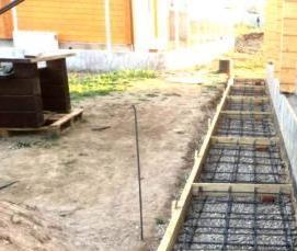 Бетон для отмостки - тип 3