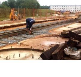 Бетонные рельсы - модель 1