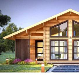 Бетонные сборные дома - модель 3