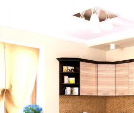 Бежево-серая столешница - вариант 1