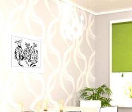 Бежевые рулонные шторы - модель 4