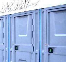 Биотуалеты уличные кабины - тип 1