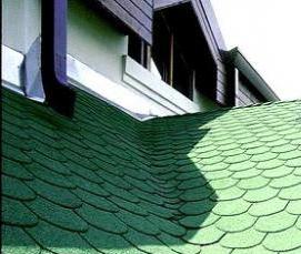 Битумное покрытие кровли - модель 3