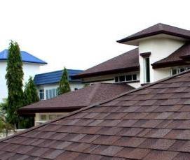 Битумное покрытие кровли - модель 2