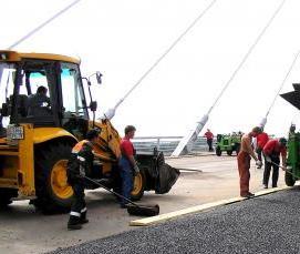 Битумный щебень - модель 1