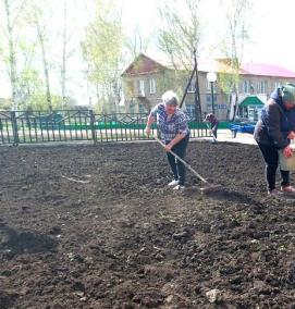 Благоустройство территории дома культуры - модель 1