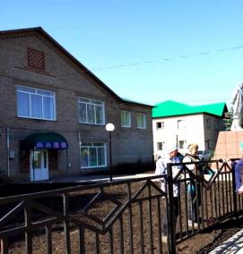 Благоустройство территории дома культуры - модель 3