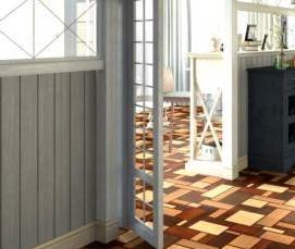 Блестящий линолеум - модель 1