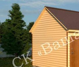 Блок-хаус 100 мм - тип 1