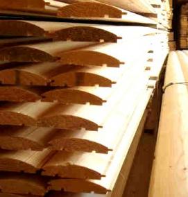 Блок-хаус брус - модель 1