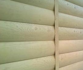 Блок-хаус цвет «орех» - тип 4