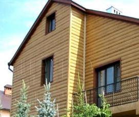 Блок-хаус цвет «орех» - тип 2