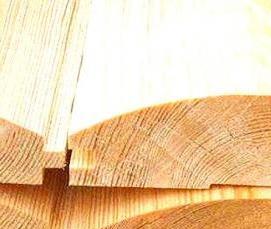 Блок-хаус прямой - вариант 4