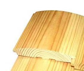 Блок-хаус широкий - модель 1