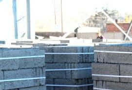 Блок керамзитобетонный перегородочный 390х90х188 - тип 4