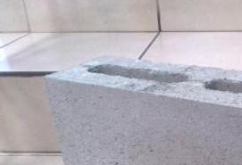 Блок пескоцементный перегородочный - тип 1