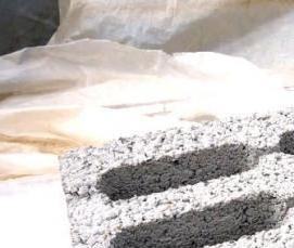 Блок строительный керамзитобетонный - тип 4